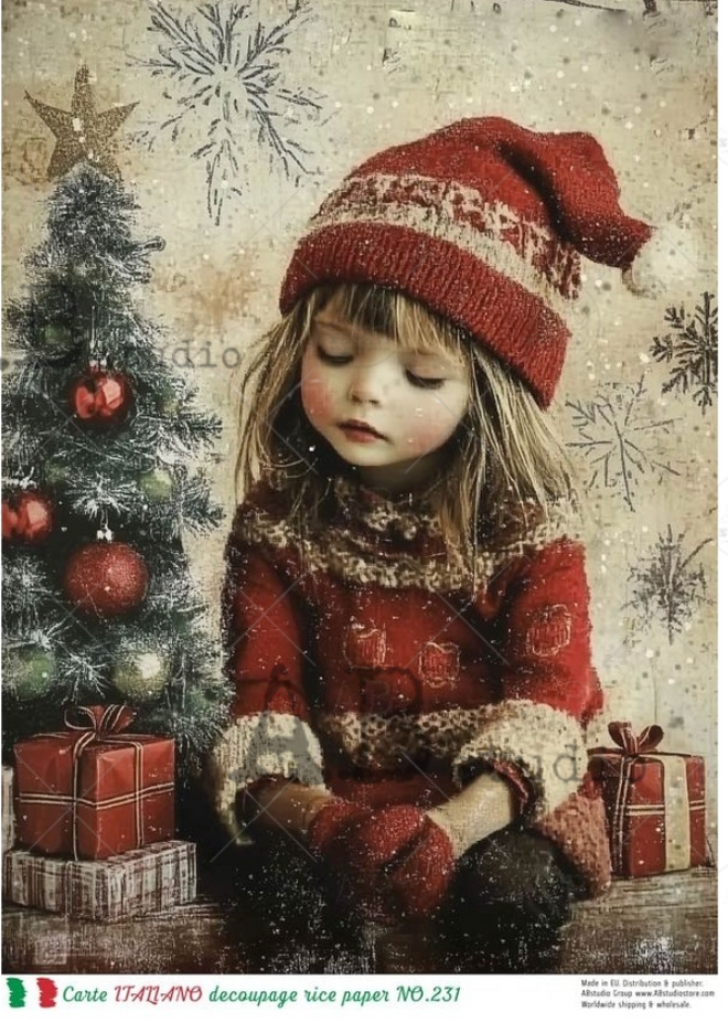 A4 Little Noel in Red Carte Italiano 231