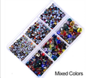 Crystal Rhinestones "Mix of Colors"– Dimensional Finishing Accents (1200 pc Set) - Decoupage Central