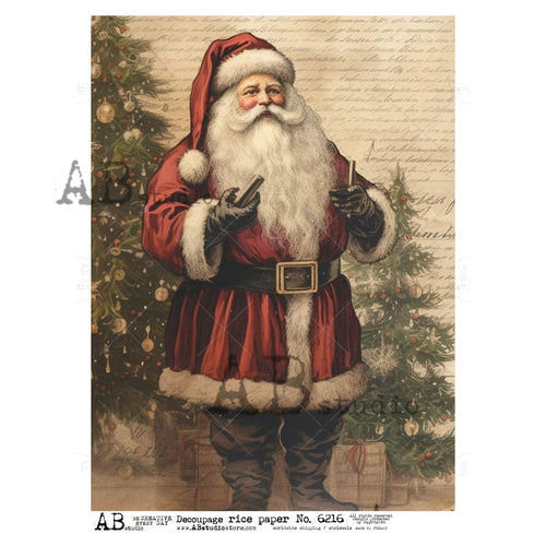 A4 Signature Santa AB Studios 6216