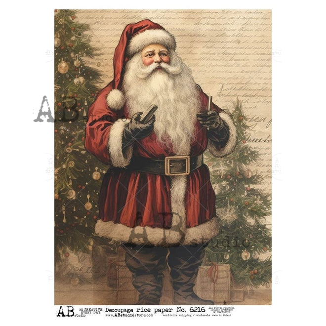 A4 Signature Santa AB Studios 6216