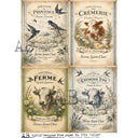 A4 AB Studio 7701 Provence Farm Label Quartet