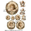A4 AB 8025 Heavenly Cherub Portraits