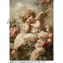 A4 Heavenly Grace AB Studios Rice Paper 8032