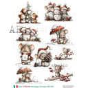 A4 Carte Italiano 1061 Merry Little Mice