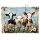 A4 Carte 875 Cow Portrait