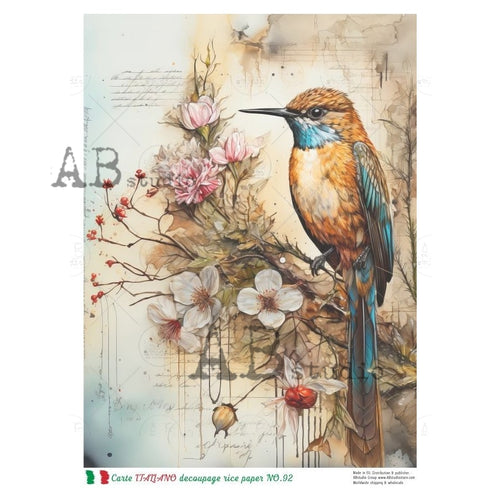 A4 The Hummingbird Carte Italiano 92