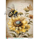 A4 Carte Italiano 924 Golden Bee Botanical
