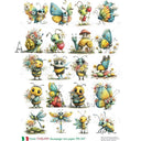 A4 Carte Italiano  987 Garden Friends Collection