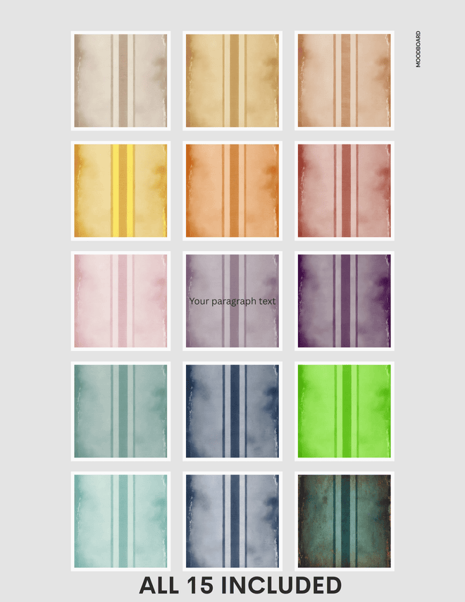 DIGITAL BUNDLE: STRIPES: 15 Colorful French Linen Backgrounds +Bonus - Decoupage Central