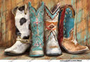 DIGITAL IMAGE: BOOTS - Decoupage Central
