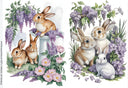 DIGITAL IMAGE: Bunny Duo - Decoupage Central