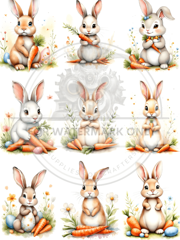 DIGITAL IMAGE: Carrot Time - Decoupage Central