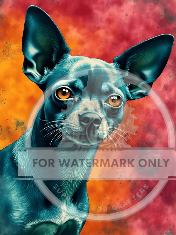 DIGITAL IMAGE: Chihuahua - Decoupage Central