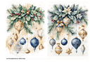 DIGITAL IMAGE: Christmas Collage Instant Download - Decoupage Central