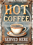 DIGITAL IMAGE: Coffee Served Here - Decoupage Central
