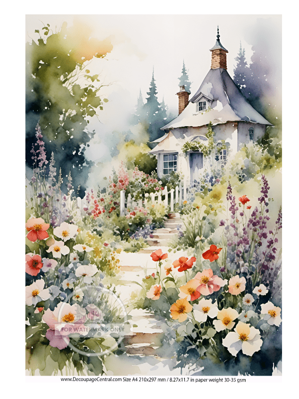 DIGITAL IMAGE: Cottagecore Instant Download - Decoupage Central