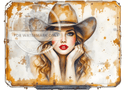 DIGITAL IMAGE: Country Girl - Decoupage Central