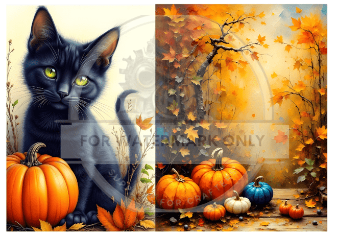 DIGITAL IMAGE: Digital Fall Duo - Decoupage Central