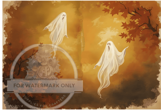 DIGITAL IMAGE: Digital Storybook Ghost Story, Storybook Upcycle Collection - Decoupage Central