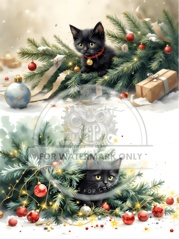 DIGITAL IMAGE: Digital The Cat Did It - Decoupage Central