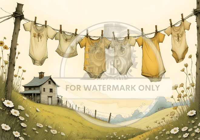 DIGITAL IMAGE: Drying Time - Decoupage Central