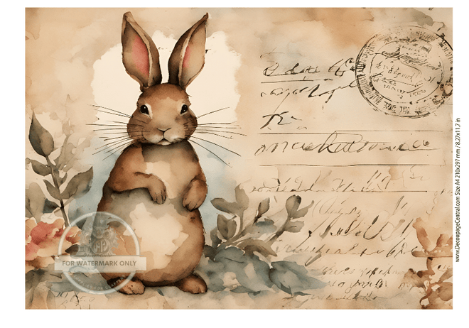 DIGITAL IMAGE: Easter Instant Download - Decoupage Central