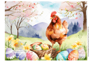 DIGITAL IMAGE: Easter Rooster Instant Download - Decoupage Central