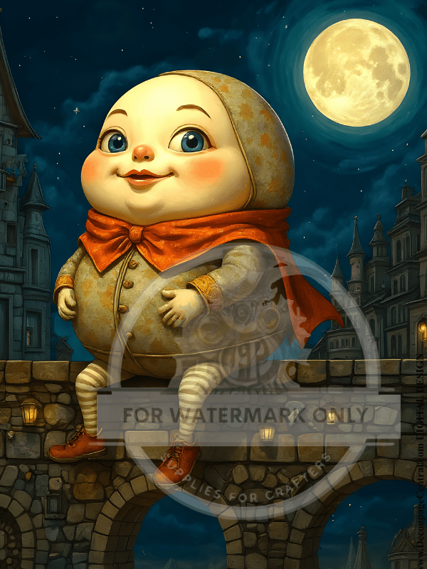 DIGITAL IMAGE: Humpty - Decoupage Central