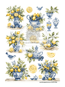 DIGITAL IMAGE: Italian Table Instant Download - Decoupage Central