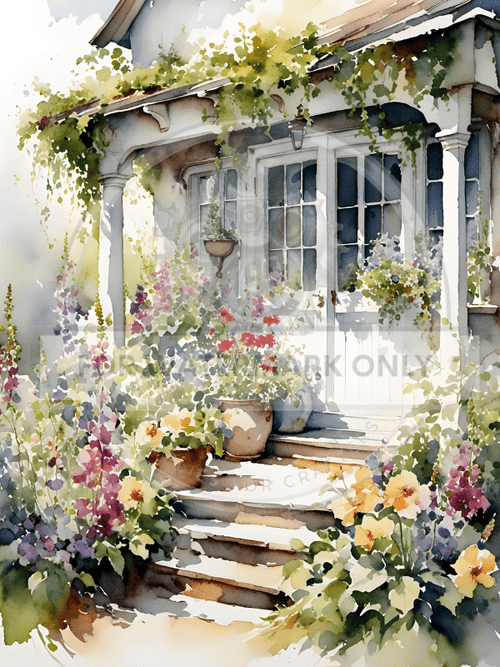 DIGITAL IMAGE: My Front Porch - Decoupage Central