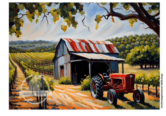 DIGITAL IMAGE: Napa Instant Download - Decoupage Central