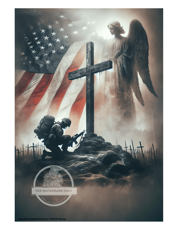 DIGITAL IMAGE: Our Guardians Instant Download - Decoupage Central