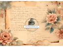 DIGITAL IMAGE: Parchment Rose. Instant Download - Decoupage Central