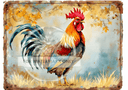 DIGITAL IMAGE: Rusty Rooster - Decoupage Central