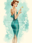 DIGITAL IMAGE: Shaken Not Stirred - Decoupage Central