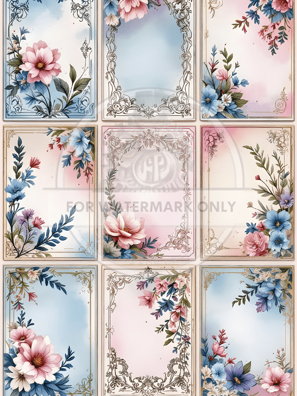 DIGITAL IMAGE: Spring Tags 2 - Decoupage Central