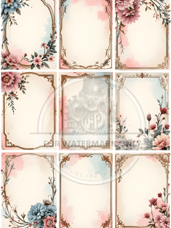 DIGITAL IMAGE: Spring Tags - Decoupage Central