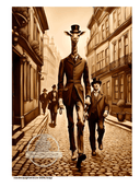 DIGITAL IMAGE: The New Giraffe In Town Instant Download - Decoupage Central