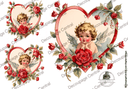 DIGITAL IMAGE: Vintage Valentine - Decoupage Central
