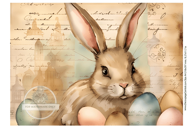 DIGITAL IMAGE:EASTER Egg - sactly Instant Download - Decoupage Central