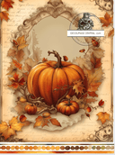 DIGITAL IMAGE:Just a Pumpkin Instant Download - Decoupage Central