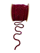 Fuschia Rhinestone Chain – SS16 Crystal Trim (10 Yard Roll) - Decoupage Central