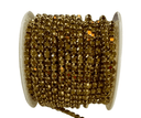 Gold Rhinestone Chain – SS16 Gold on Gold Trim (10 Yard Roll) - Decoupage Central