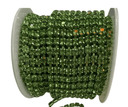 Green Rhinestone Chain – SS16 Crystal Trim (10 Yard Roll) - Decoupage Central