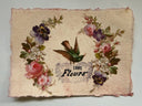 Handmade Cotton 5" x 7" Rag & Recycled paper with fluffy deckle edges - Decoupage Central
