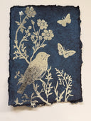 Handmade Cotton 5" x 7" Rag & Recycled paper with fluffy deckle edges - Decoupage Central