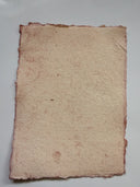 Handmade Cotton 5" x 7" Rag & Recycled paper with fluffy deckle edges - Decoupage Central