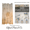 IOD Alfred Peats Paint Inlays 12" x16" Pad, 8 pages LIMITED EDITION - Decoupage Central