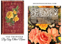IOD By Any Other Name Transfer , Rub on Transfer 12" x 8" Pad - Decoupage Central