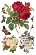 IOD By Any Other Name Transfer , Rub on Transfer 12" x 8" Pad - Decoupage Central